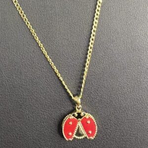 Gold Ladybug necklace Chain