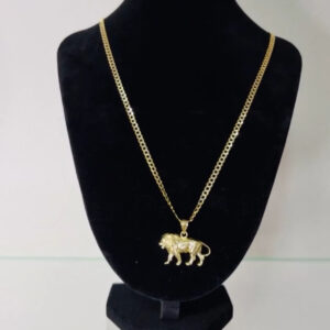 Gold Lion Necklace chain