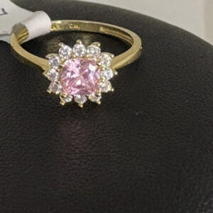 Gold Women princess Ring