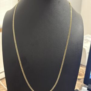 Chain Corte Brillo 10K Size 24