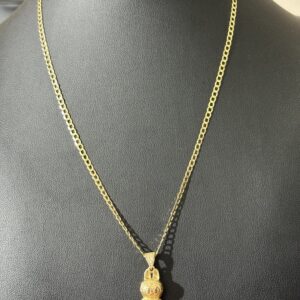 Chain Corte Brillo 10K Size 18