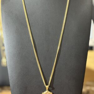 Chain Cuban link 10K Size 24