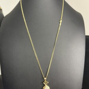 Chain Corte Brillo 10K Size 20