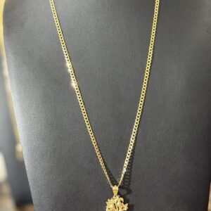 Chain Corte Brillo 10K Size 22