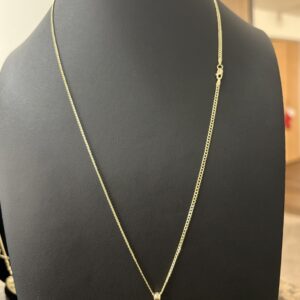 Chain Corte Brillo 10K Size 22