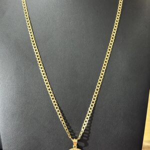 Chain Corte Brillo 10K Size 22