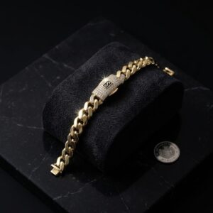 10k Monaco bracelet