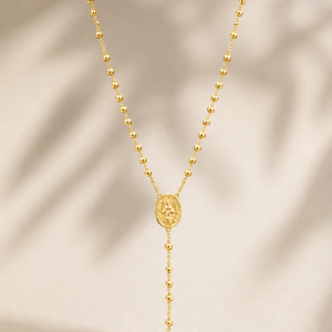 14k rosary chain